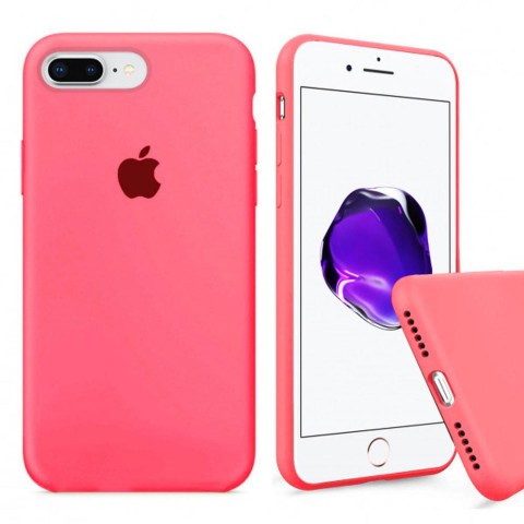 Чехол (copy) Full Silicone Case для Iphone 7 Plus Bright pink
